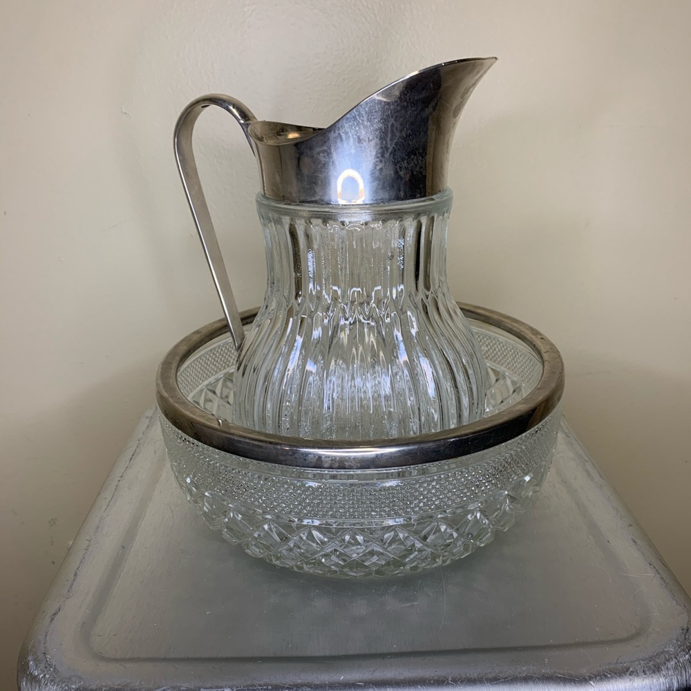 Vintage Pitcher and Bowl Set